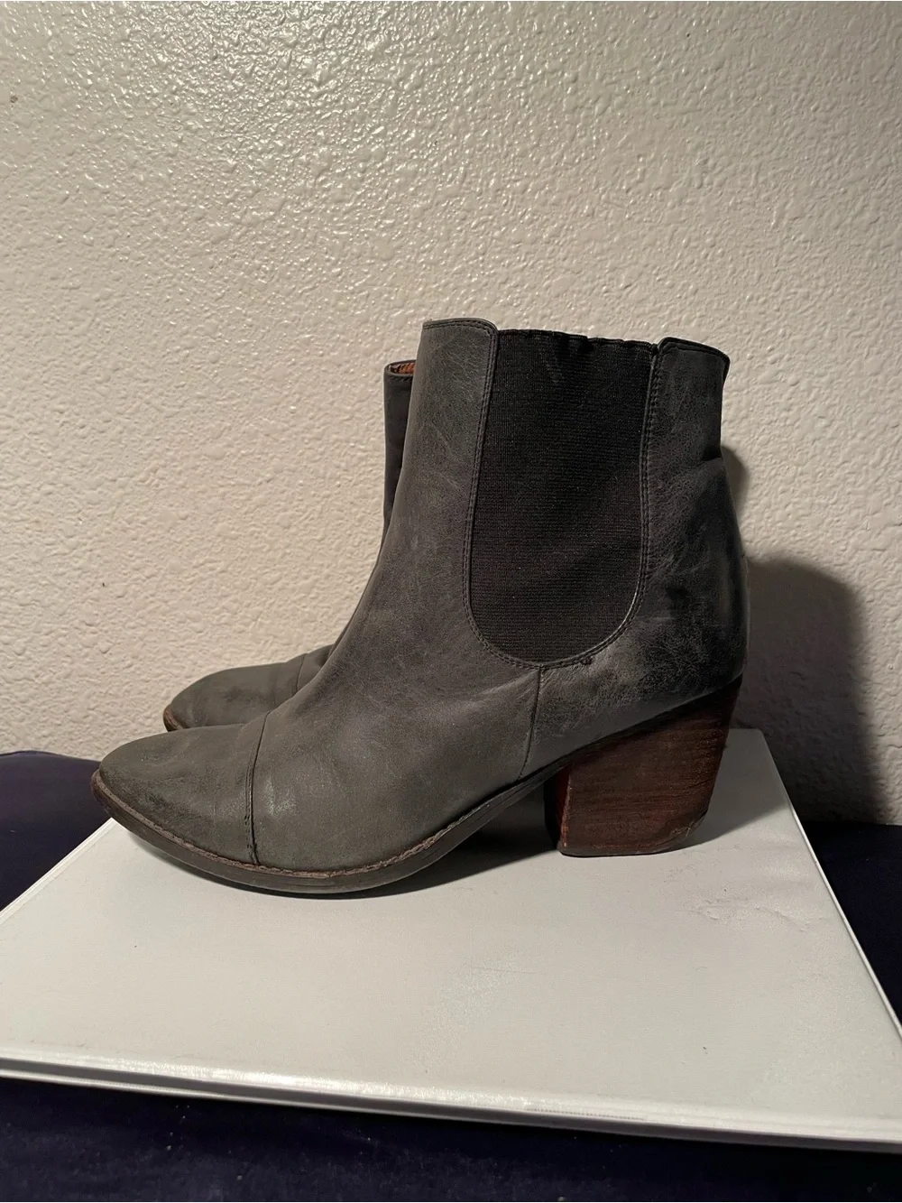 Jeffrey Campbell handmade Ibiza Last Black Leather Boots 9.5